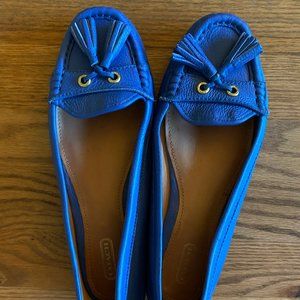 Coach Blue Loafers sz. 8.5